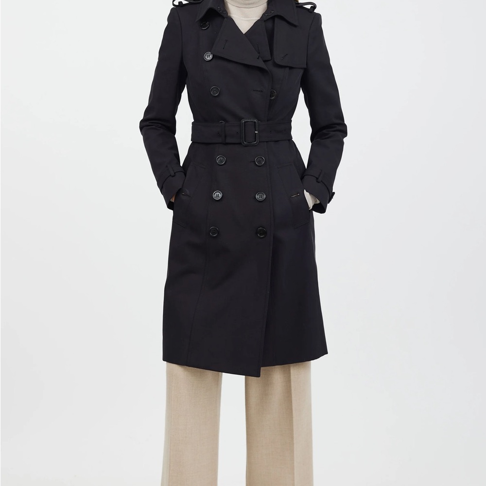 Burberry Women's Black Trench Coat